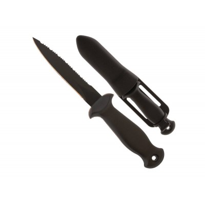 4.5" Dive Knife with Sheath IMMERSED