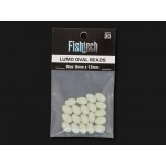 20 Lumo Oval Beads - 8mm x 12mm - FISHTECH Fishing Tackle