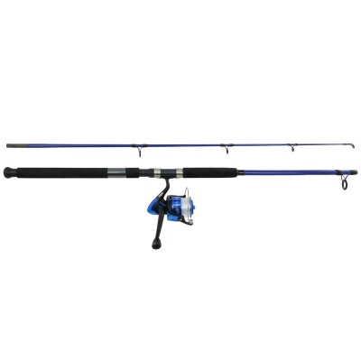 6'6" Boat Spin Rod & Reel Fishing Combo - 2 Piece Rod - FISHTECH