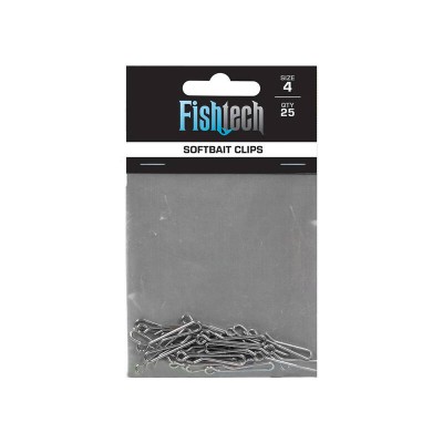 Softbait Speed Clips - Size 4 - Pack of 25