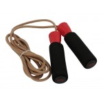 UFC 2.7m Leather Jump Rope | Ultimate Training Speed & Fitness Skipping Ropes