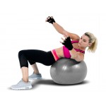 UFC 55cm Fitball - Silver | Ultimate Training Yoga, Fitness & Exercise Balls