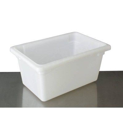 Food Storage Bin Crate Container White 18L