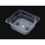 Food Storage Bin Container 1/6 GN-50 0.5L + Lid