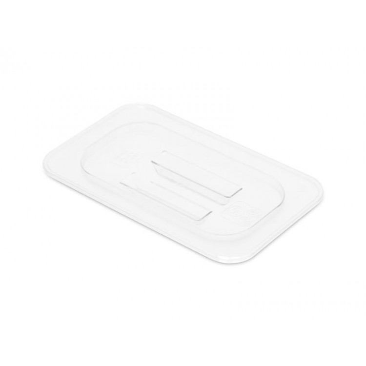 1/9GN Gastronorm Pan Lid - Clear Polycarbonate - Food Grade