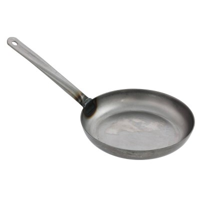 Catering Pro Black Iron Omelette Fry Pan Skillet 22.5cm