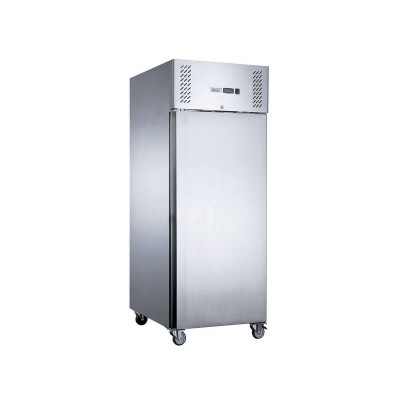 600L Commercial Single Door Upright Freezer - Stainless Steel