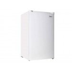 MIDEA Upright Bar Freezer 84L - Solid Door - White