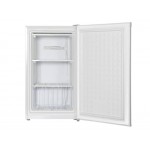 MIDEA Upright Bar Freezer 84L - Solid Door - White