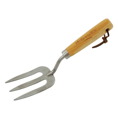 Garden Hand Fork - Stainless Steel with Ashwood Handle
