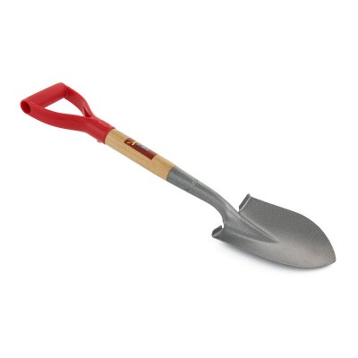 Trunk Buddy Shovel w/ Round Mouth and Wooden Handle XCEL