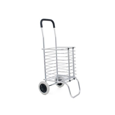 Folding Basket Trolley Aluminium *RRP $47.95