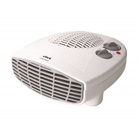 Low Profile Electric Fan Heater - 2000W - 2 Heat Settings