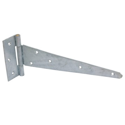 300mm Scotch T Gate Hinge - Heavy Duty Galv Steel with Brass Pin *RRP $29.00