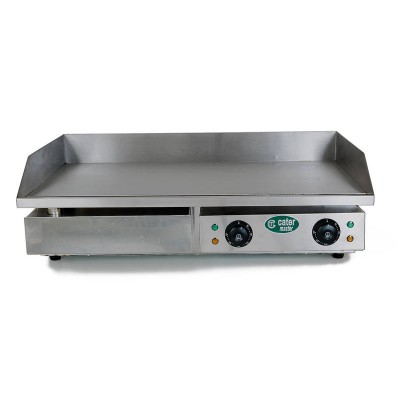 Flat Top Hotplate Grill 4.4kW (2x 2.2kW) - Commercial Benchtop Hot Plate Griddle