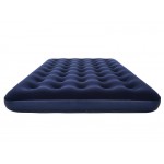 Double Air Bed Mattress with Flocked Surface - 191cm x 137cm