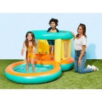 Inflatable Kids Bouncer with Play Pool 70L