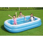 2.6 Metre Rectangular Inflatable Swimming Pool - 778 Litres