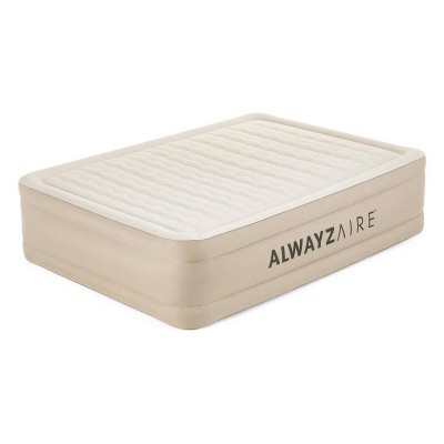 Queen Airbed + Built-In 240V Pump | Inflatable Air Bed | Bestway AlwayzAire