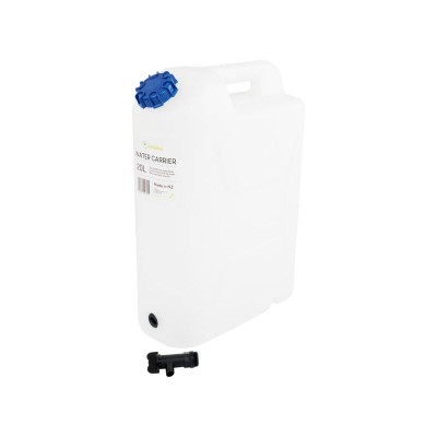 20L Tall Water Carrier Jerry Can with Bung & Tap