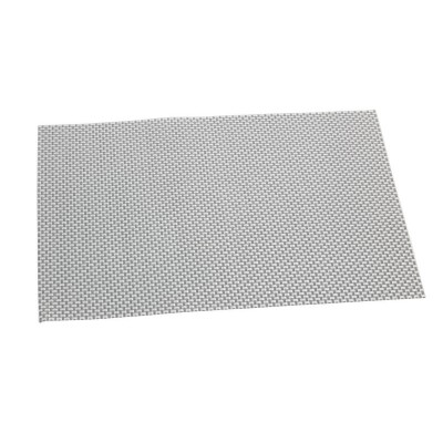 Polyester/PVC Placemat Silver 30x45cm *RRP $5.95