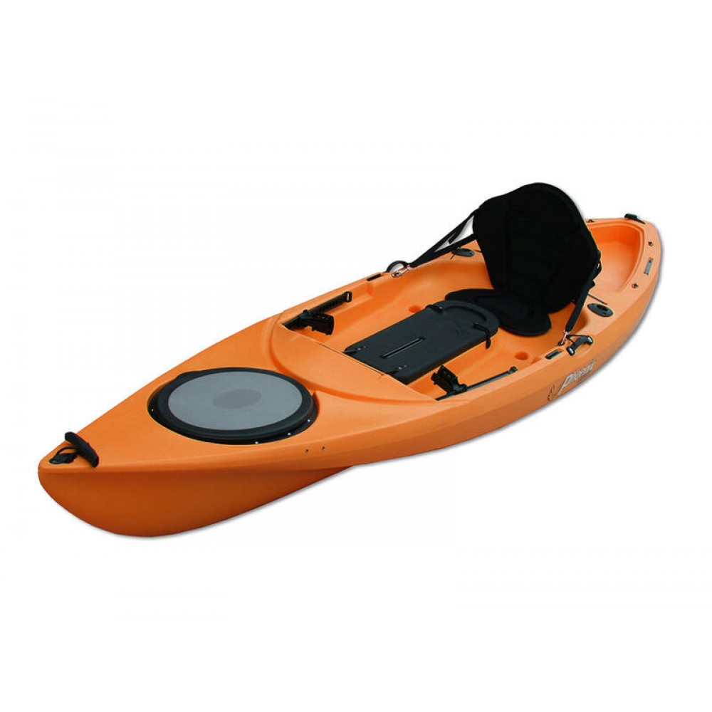 3.6m Hornet Fishing Kayak - 1 Seat Sit On Top Kayak with Paddle