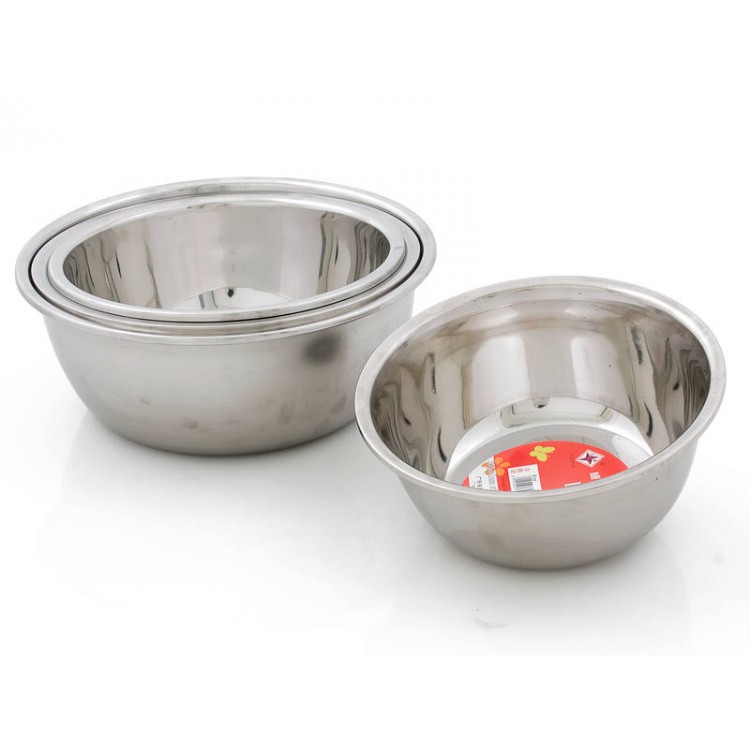Mixing Bowl Stainless Steel Bowls 4pc 20-26CM