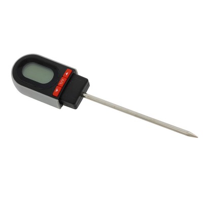 Digital Thermometer Programmable Stainless Steel w/ Cover
