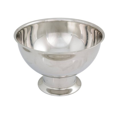 12L Round Stainless Steel Punch Bowl Champagne Ice Bucket