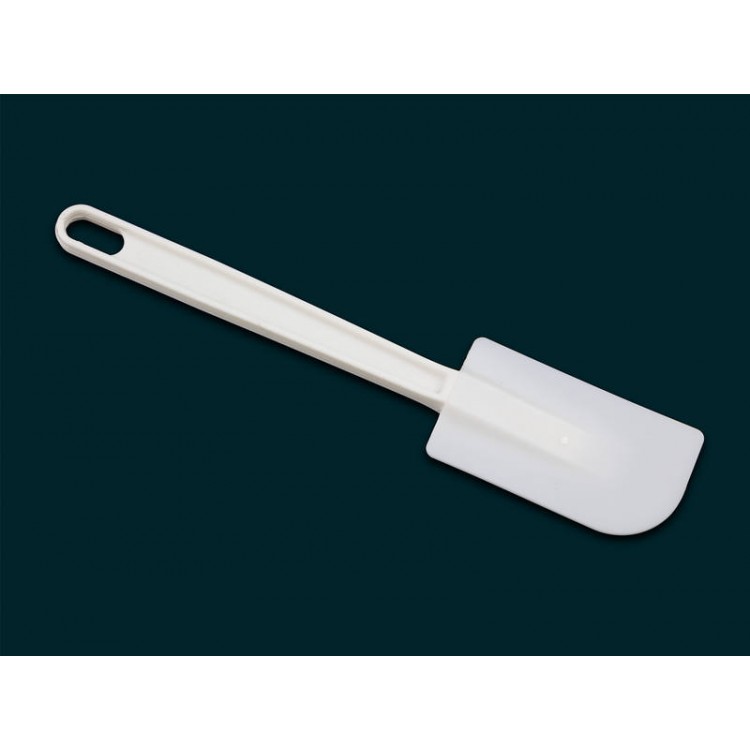 23.5cm Silicone Scraper with Plastic Handle White - Small