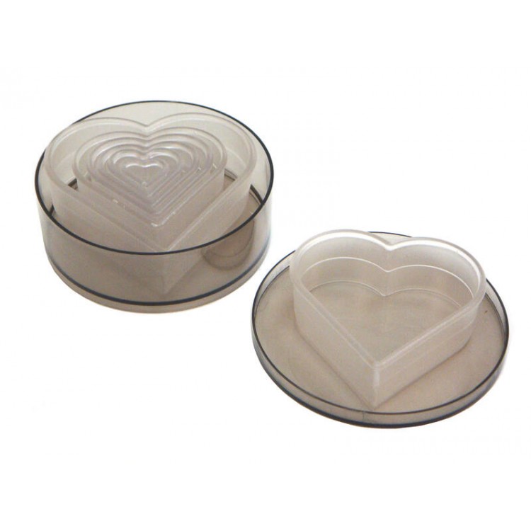 Pastry Cutter Heart Biscuit Cutters Set