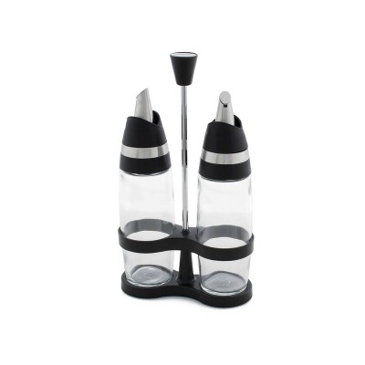 Oil & Vinegar Bottle Set with Table Stand 250ml *RRP $19.00