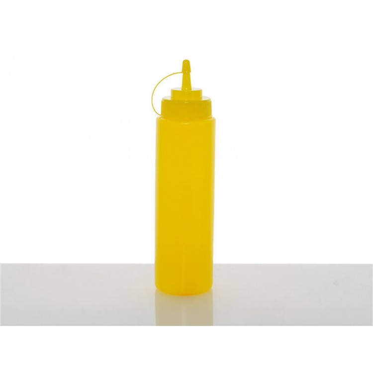 0.65L Squeeze Bottle Sauce Dispenser - Yellow - 650ml