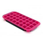 AVANTI Silicone Ice Cube Tray with Carrier 32 Cup PINK
