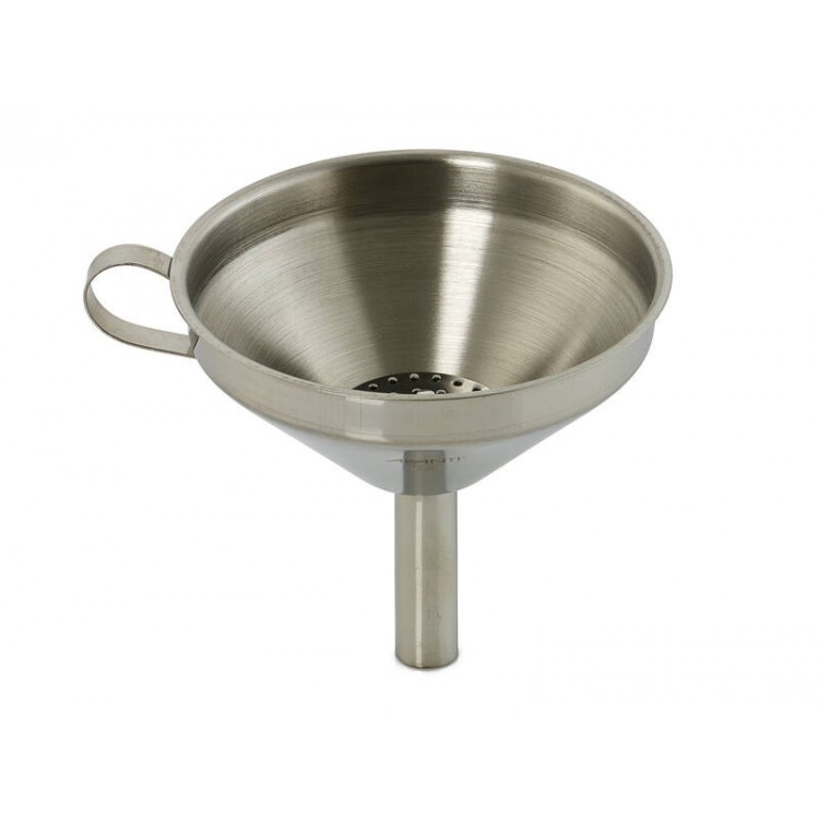 AVANTI Stainless Steel Funnel with Removable Strainer 12cm