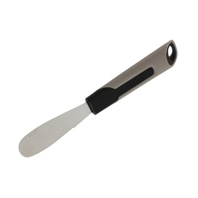 Butter Knife Serrated Rubber Grip Handle