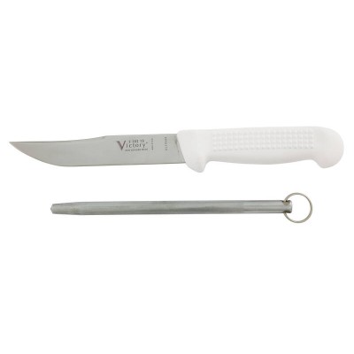VICTORY Rabbiters Knife Stainless Steel with Sheath & Steel