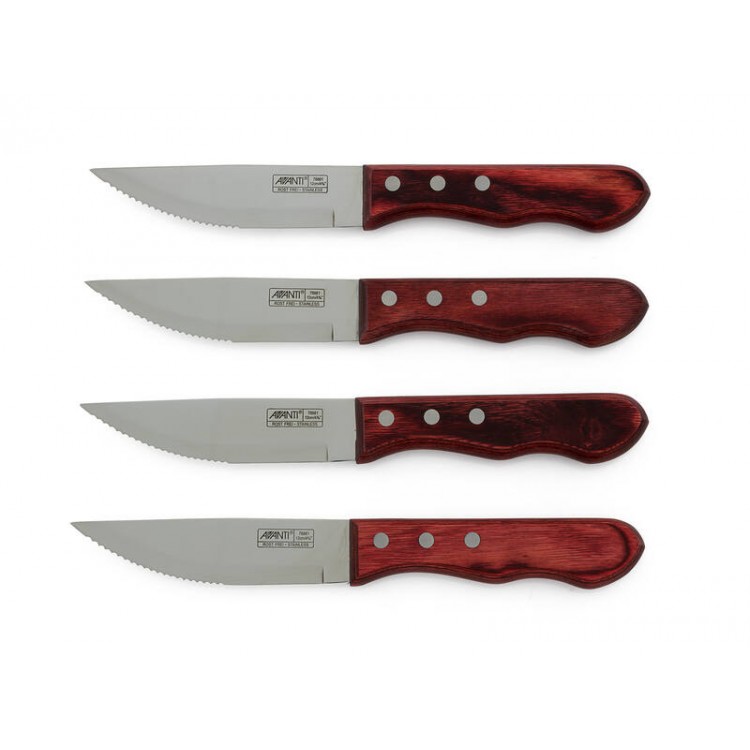 Steak Knife 4pce Set Jumbo Knives AVANTI