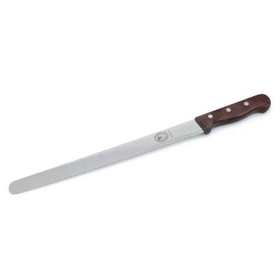 Bread Knife 12" Stainless Steel Round End Slicer