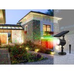 Outdoor Christmas LED Laser Lights - Solar Powered or USB