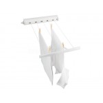 22m Wall Mount Indoor Clothes Line | Pull Out 5 Line Clothesline Dryer BRABANTIA