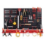 Wall Mounted Workshop Storage and Peg Board