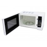 20L Compact Microwave Oven 700W | 10 Power Levels |  4 Auto Menus | White