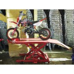 800lb Motorcycle Platform Hoist | 362kg Hydraulic Motorbike Lift Service Table