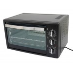 28L Compact Electric Oven with Grill | 1.5kW | Black | Kitchen Benchtop Ovens