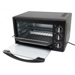 28L Compact Electric Oven with Grill | 1.5kW | Black | Kitchen Benchtop Ovens