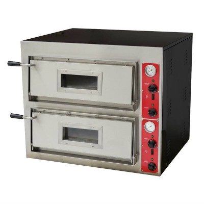 14.4kW Commercial Pizza Oven - Double Deck Electric Ovens