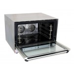 Stainless Steel Commercial Convection Oven 4 Shelf