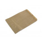 Flat Brown Paper Bag 500pc #8 - 255mmW x 360mmH CASTAWAY
