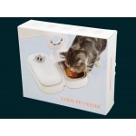2 Meal Pet Feeder - 48 Hour Dual Timer - Cats & Dogs - Battery Powered